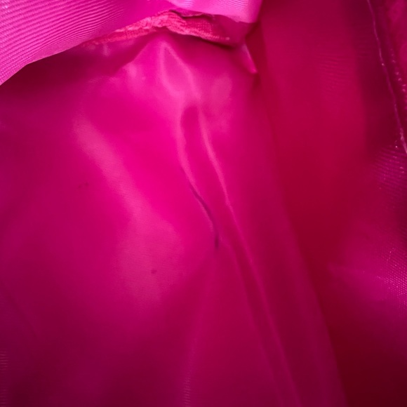 Maison bright pink cosmetic bag-like new - Picture 8 of 11